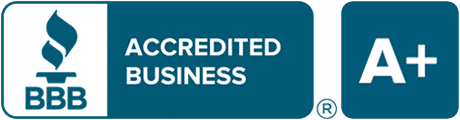BBB Accredited Business A+ Rating logo